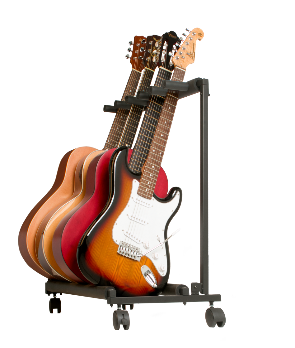 XTREME PRO | GS805W | Multi guitar stand with wheels Pro Series XTREME PRO | GS805W | Multi guitar stand with wheels Pro Series